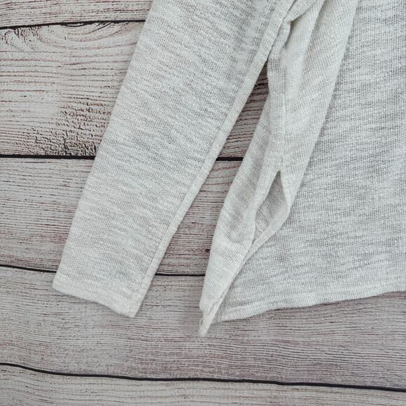 Cherish Loose Knit V-Neck Oversized Sweater Women's Large White - Picture 7 of 11